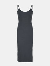 BEAUTIFUL I AM Slit Scoop Neck Cami Dress