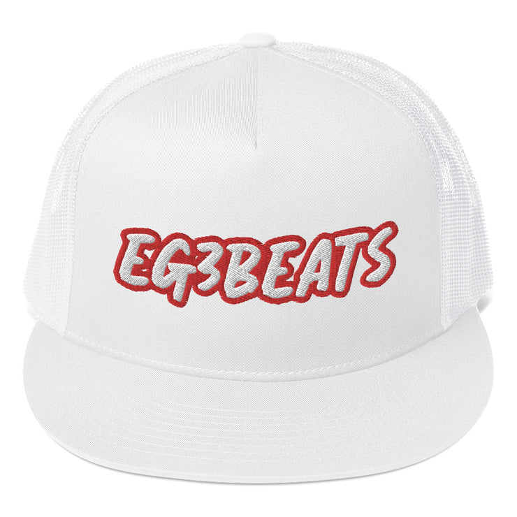 EG3BEATS RED Trucker Hat