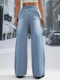 BEAUTIFUL I AM Wide Leg Jeans with Pockets