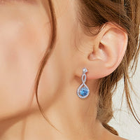 BEAUTIFUL I AM 1 Carat Moissanite Jewelry 925 Sterling Silver Earrings