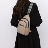 BEAUTIFUL I AM PU Leather Adjustable Strap Crossbody Bag