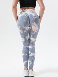 BEAUTIFUL I AM Tie-Dye High Waist Active Wear Leggings