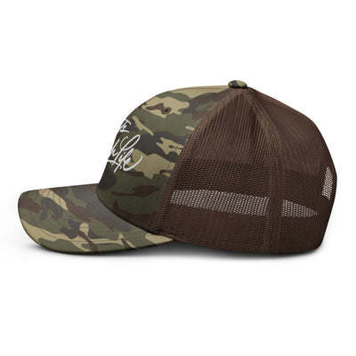 EG3BEATS MERCH LIFE Camouflage Trucker Hat