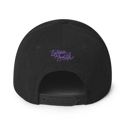 EG3BEATS MERCH LIFE PURPLE Snapback Hat