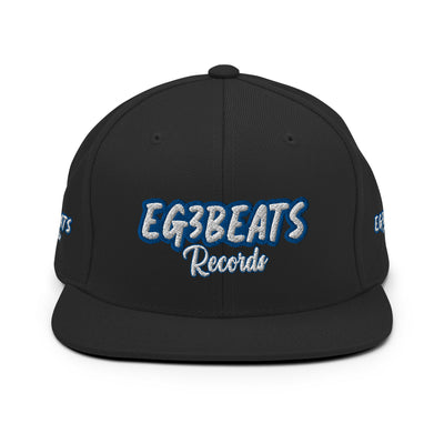 EG3BEATS RECORDS BLUE Snapback Hat