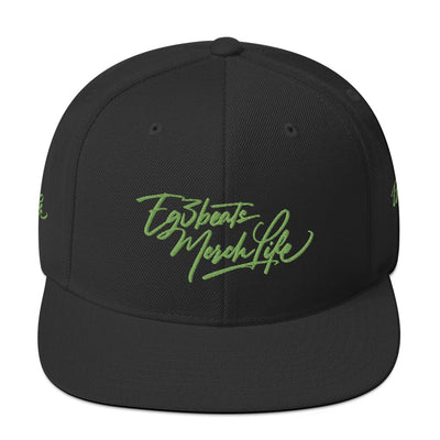 EG3BEATS MERCH LIFE KIWI GREEN Snapback Hat