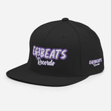 EG3BEATS RECORDS PURPLE Snapback Hat