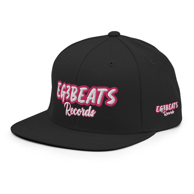 EG3BEATS  RECORDS PINK Snapback Hat