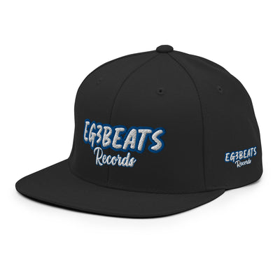 EG3BEATS RECORDS BLUE Snapback Hat