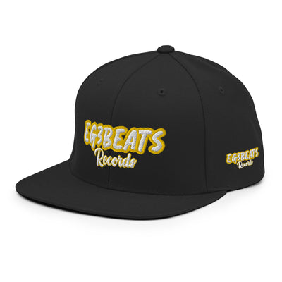 EG3BEATS RECORDS GOLD Snapback Hat