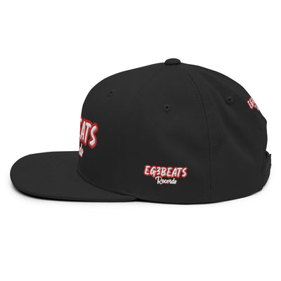 EG3BEATS RECORDS RED Snapback Hat