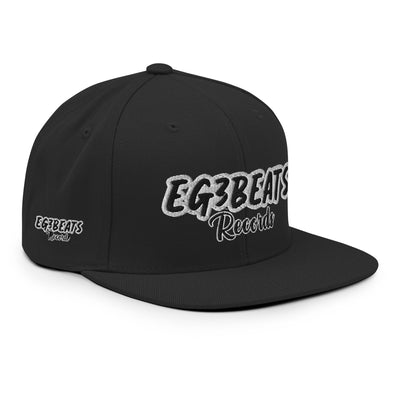 EG3BEATS RECORDS BLACK Snapback Hat