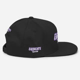 EG3BEATS RECORDS PURPLE Snapback Hat