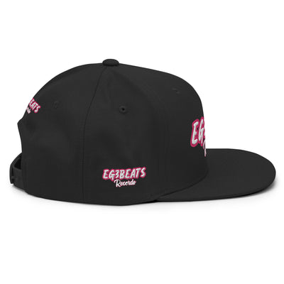 EG3BEATS  RECORDS PINK Snapback Hat