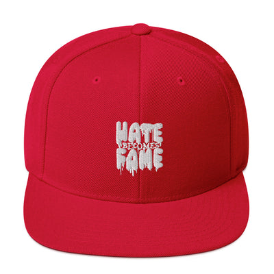 EG3BEATS HATES BECOMES FAME Snapback Hat