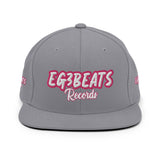 EG3BEATS  RECORDS PINK Snapback Hat