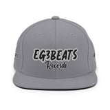 EG3BEATS RECORDS BLACK Snapback Hat