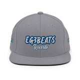 EG3BEATS RECORDS BLUE Snapback Hat