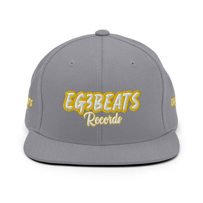 EG3BEATS RECORDS GOLD Snapback Hat