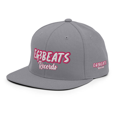 EG3BEATS  RECORDS PINK Snapback Hat