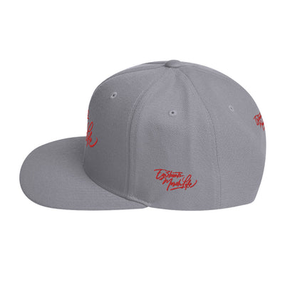 EG3BEATS MERCH LIFE RED Snapback Hat