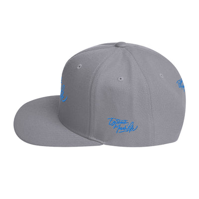 EG3BEATS MERCH LIFE SKY BLUE Snapback Hat