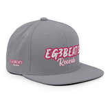 EG3BEATS  RECORDS PINK Snapback Hat