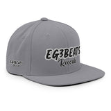 EG3BEATS RECORDS BLACK Snapback Hat