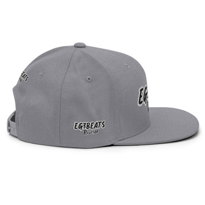 EG3BEATS RECORDS BLACK Snapback Hat