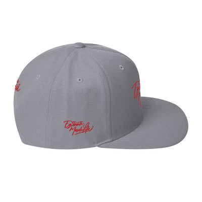 EG3BEATS MERCH LIFE RED Snapback Hat