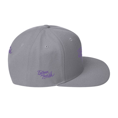 EG3BEATS MERCH LIFE PURPLE Snapback Hat