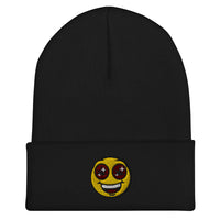 EG3BEATS SMILEY HIGH Cuffed Beanie Hat