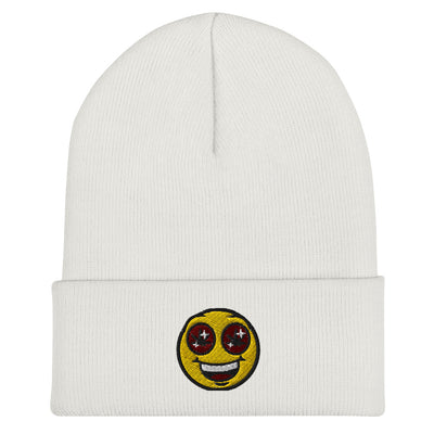 EG3BEATS SMILEY HIGH Cuffed Beanie Hat