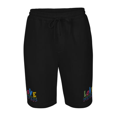 EG3BEATS LOVE DIVINE Men's Fleece Shorts