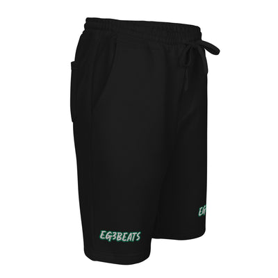 EG3BEATS GREEN Men's Fleece Shorts