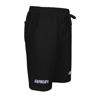 EG3BEATS PURPLE Men's Fleece Shorts