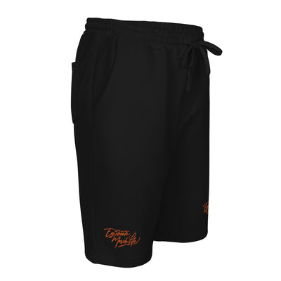 EG3BEATS MERCH LIFE ORANGE Men's Fleece Shorts