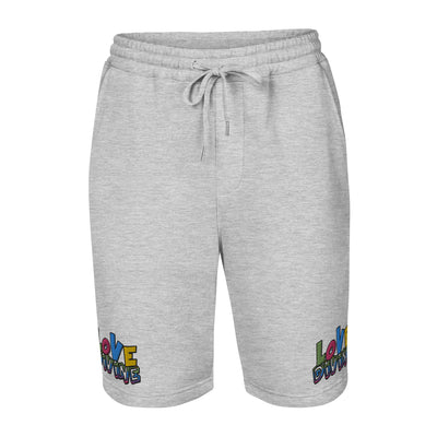 EG3BEATS LOVE DIVINE Men's Fleece Shorts