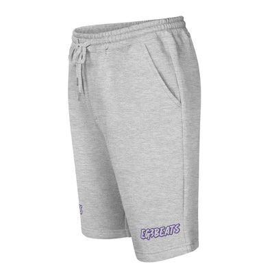 EG3BEATS PURPLE Men's Fleece Shorts