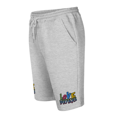 EG3BEATS LOVE DIVINE Men's Fleece Shorts