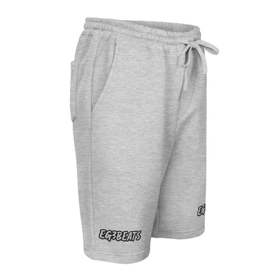 EG3BEATS BLACK Men's Fleece Shorts