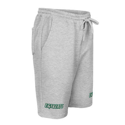 EG3BEATS GREEN Men's Fleece Shorts