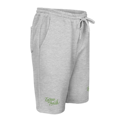 EG3BEATS MERCH LIFE KIWI GREEN Men's Fleece Shorts