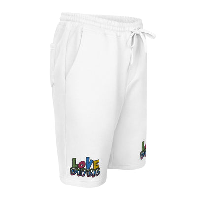 EG3BEATS LOVE DIVINE Men's Fleece Shorts