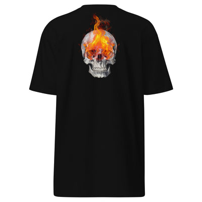 EG3BEATS SKULL RIDER Men’s Premium Heavyweight T-Shirt