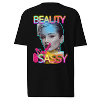 EG3BEATS BEAUTY SASSY Men’s Premium Heavyweight T-Shirt