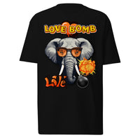 EG3BEATS LOVE BOMB Men’s Premium Heavyweight T-Shirt