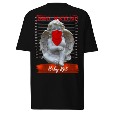 EG3BEATS BABY RED MOST WANTED Men’s Premium Heavyweight T-Shirt