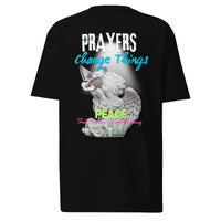 EG3BEATS PRAYERS Men’s Premium Heavyweight T-Shirt