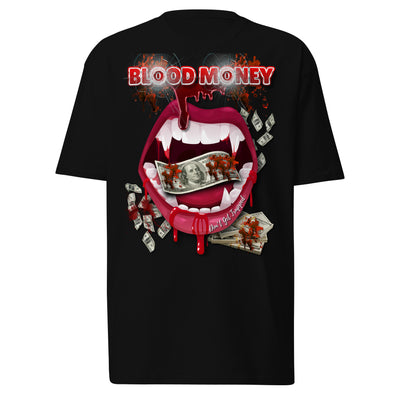 EG3BEATS BLOOD MONEY Men’s Premium Heavyweight T-Shirt